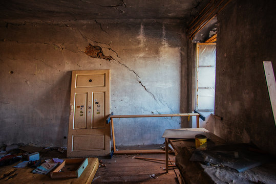 old abandoned house