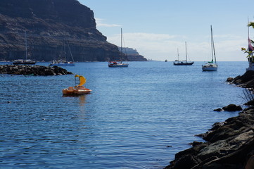 Obraz premium Bucht von Puerto de Mogán