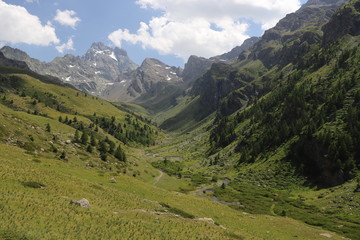 Obraz premium Mont Viso vu de Ristolas