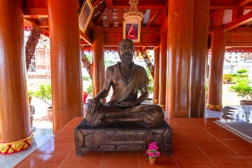 Obraz premium Wat Ban den or Wat Ban den sali Si Mueang Kaen,Mae Taeng District, Chiang Mai, thailand 