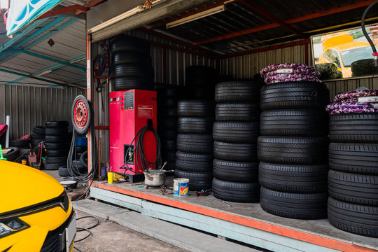 A new and used car tire and wheel store.