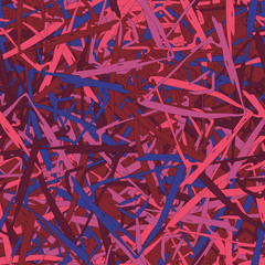 Abstract urban seamless pattern with grunge elements