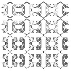 LUXURY DESIGN ORNAMENTS GEOMETRIC AZTECS PATTERN