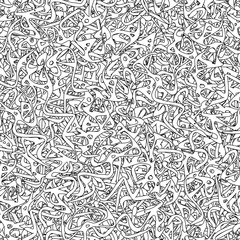 Abstract monochrome seamless background. Grunge texture repeating