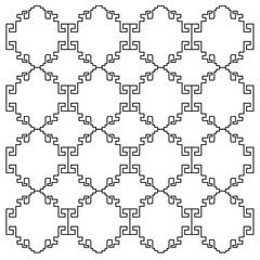 LUXURY DESIGN ORNAMENTS GEOMETRIC AZTECS PATTERN