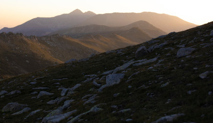 Amanecer en el Pirineo francés