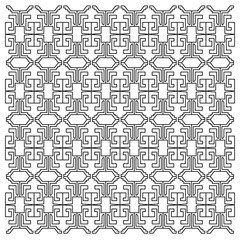LUXURY DESIGN ORNAMENTS GEOMETRIC AZTECS PATTERN
