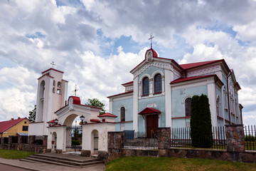Fototapeta na wymiar Kościół Przemienienia Pańskiego w Jałówce, Podlasie, Polska