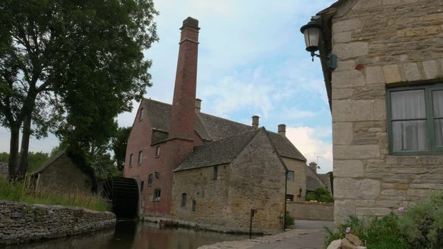 The Old Mill Museum in Lower Slaughter, Cotswolds, Gloucestershire, England, United Kingdom