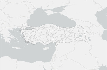 Map of Turkey