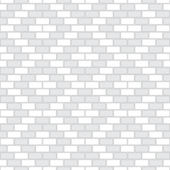 Brickwork texture seamless pattern. Decorative appearance of Header brick bond. Rhombus masonry design. Seamless monochrome vector illustration.