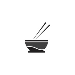 bowl food vector icon