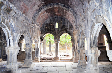 Fototapeta na wymiar Armenia Inside Sanahin Monastery