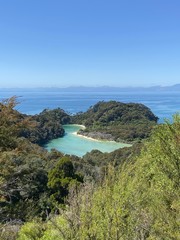 Lac du parc Abel Tasman, Nouvelle Zélande