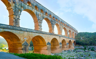 The biggest roman aqueduct
