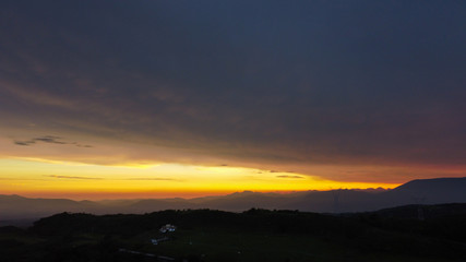 atardecer