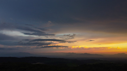 atardecer