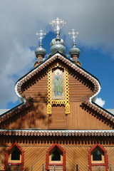 Church of the myrrh-Bearing Women in Sosnogorsk, Komi Republic, Russia