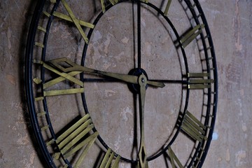 clock on the wall