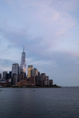 Lower Manhattan from Pier 34