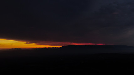 atardecer