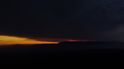 atardecer