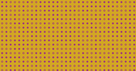 Abstract Color Halftone Dots generative art background illustration