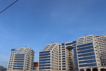 Obraz premium modern residential buildings in Belarus