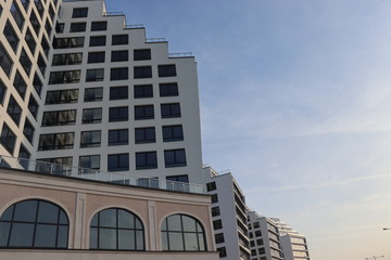 Fototapeta premium modern residential buildings in Belarus
