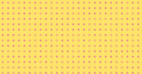 Abstract Color Halftone Dots generative art background illustration