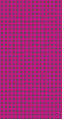 Abstract Color Halftone Dots generative art background illustration
