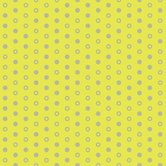 Abstract Color Halftone Dots generative art background illustration