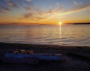 Birch Bay State Park Puget Sound View - Blaine WA