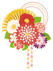 華やか和風飾り