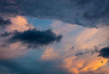 Cielo nublado