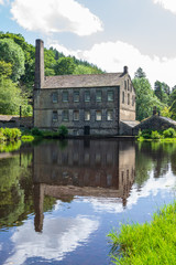 Fototapeta na wymiar Gibson Mill in West Yorkshire