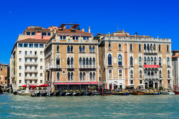 Streets, canals and architecture of Venice.