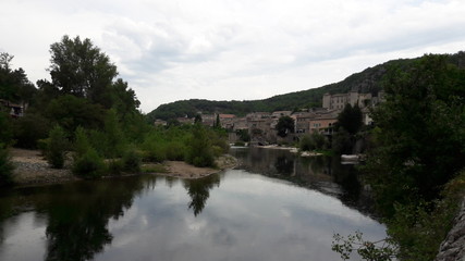 Fototapeta na wymiar Voguë, Ardèche