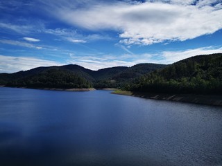 Fototapeta premium lake and mountains