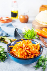fried cabbage