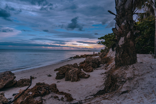 Sunset On The Anna Maria Island Beach