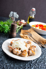 fried chicken fillet