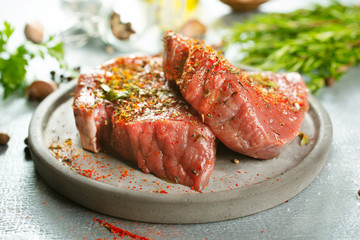 raw meat