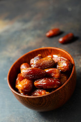 Dried Medjoul date fruit