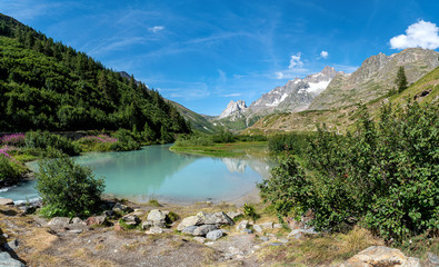 Fototapeta na wymiar Val Veny - Courmayeur - Valle d'Aosta - Italy
