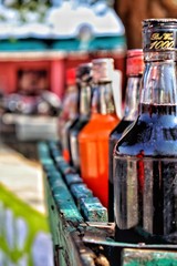 bottles of colors