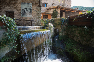Rasiglia con le sue cascate, provincia di Perugia, Umbria