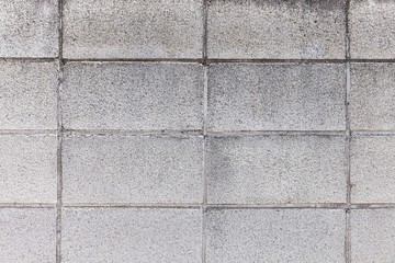 Fototapeta premium White stone block wall seamless background and pattern texture