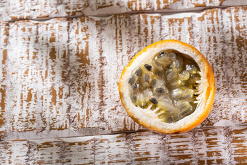Passiflora ligularis - Granadilla delicious tropical fruit