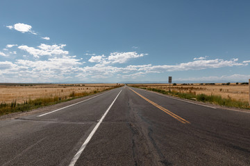 the road to the sky. Colorado